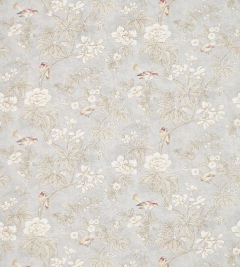 Chiswick Grove Fabric by Sanderson Silver