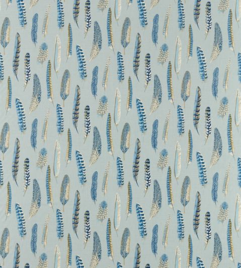 Lismore Fabric by Sanderson Indigo / Silver