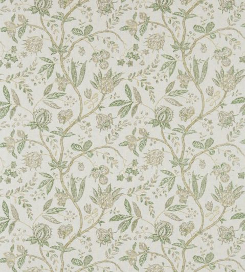 Solaine Fabric by Sanderson Olive/Pebble