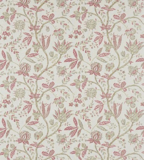 Solaine Fabric by Sanderson Russet/Cream