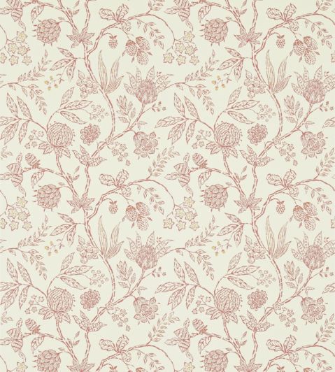 Solaine Wallpaper by Sanderson Calico/Russet