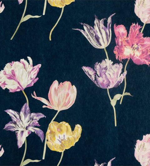 Tulipomania Wallpaper by Sanderson Ink