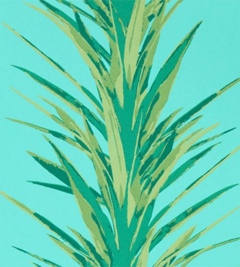 Yucca Wallpaper by Sanderson Sky/Green