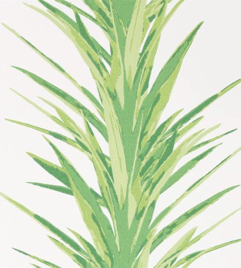 Yucca Wallpaper by Sanderson Botanical Green