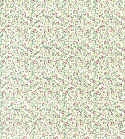 Wild Berries Fabric by Sanderson Fern/Mulberry