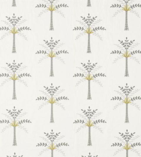 Palm Grove Fabric by Sanderson Daffodil / Natural