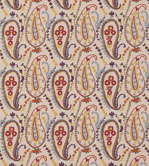 Jamila Fabric by Sanderson Berry/Ochre