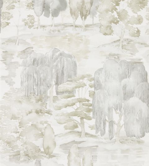 Waterperry Wallpaper by Sanderson Ivory/Stone