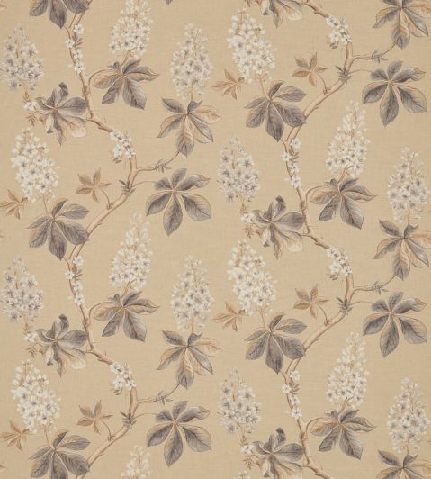 Chestnut Tree Fabric by Sanderson Wheat/Pebble