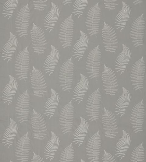 Fern Embroidery Fabric by Sanderson Pebble