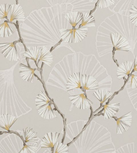Snow Flower Wallpaper by Jane Churchill Natural