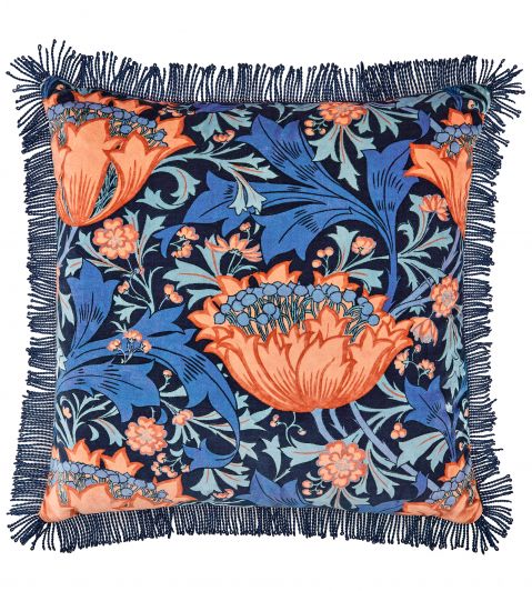 St Sabastian Cushion Ready-made cushion by Archive Midnight Embers