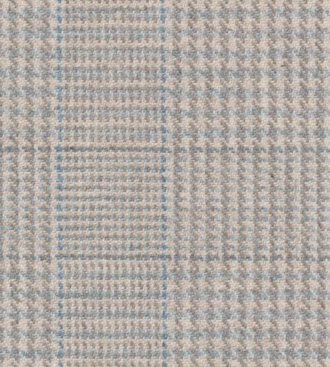 Craigie Check Fabric by The Isle Mill Opal