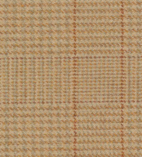 Craigie Check Fabric by The Isle Mill Harvest