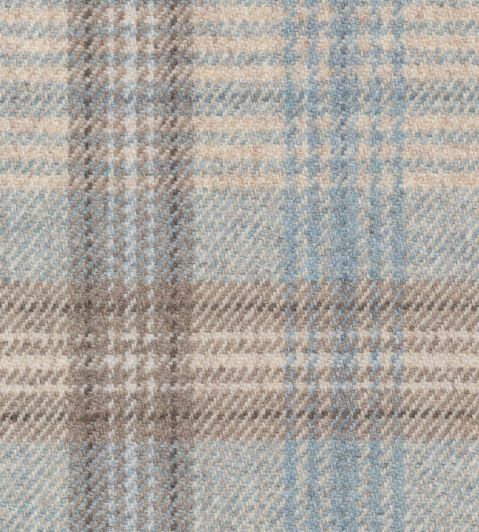 Craigie Plaid Fabric by The Isle Mill Opal
