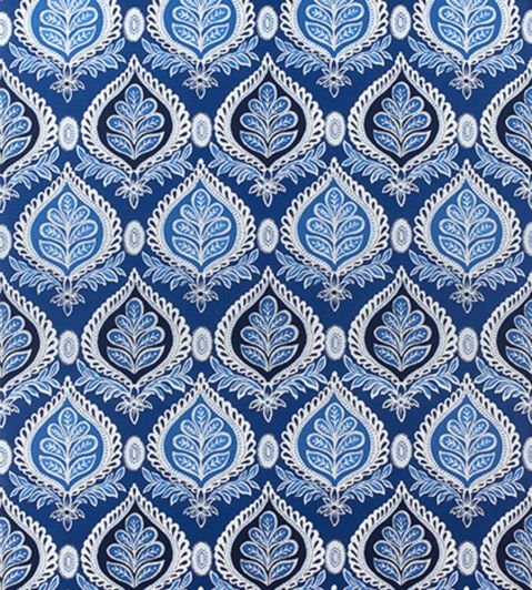 Midland Fabric by Thibaut Navy