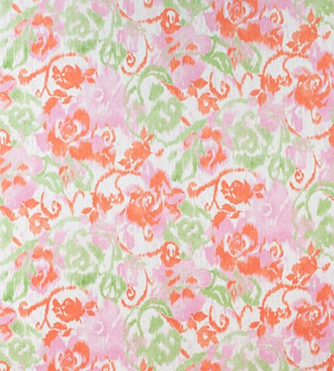 Waterford Floral Fabric by Thibaut Pink