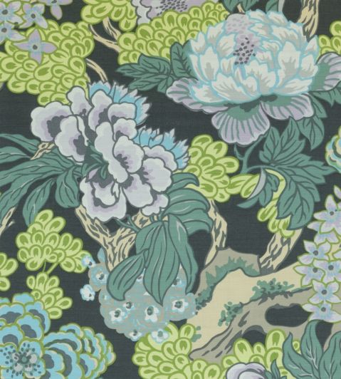 Honshu Fabric by Thibaut Grey