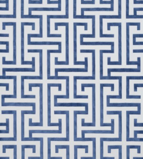 Ming Trail Fabric by Thibaut Navy