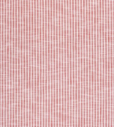 Bayside Stripe Fabric by Thibaut Cranberry