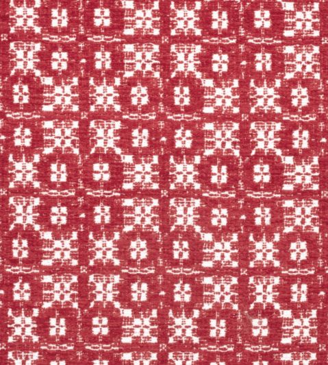 Brimfield Fabric by Thibaut Cranberry
