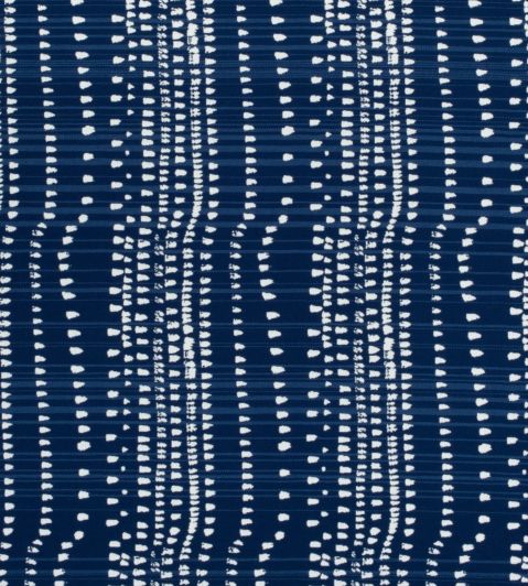 Cape Town Fabric by Thibaut Navy