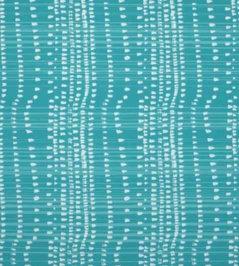 Cape Town Fabric by Thibaut Turquoise