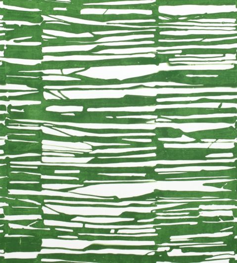Ischia Fabric by Thibaut Emerald Green