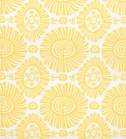 Solis Fabric by Thibaut Yellow