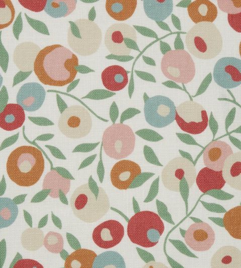 Wiltshire Blossom in Landsdowne Linen Fabric by Liberty Lichen