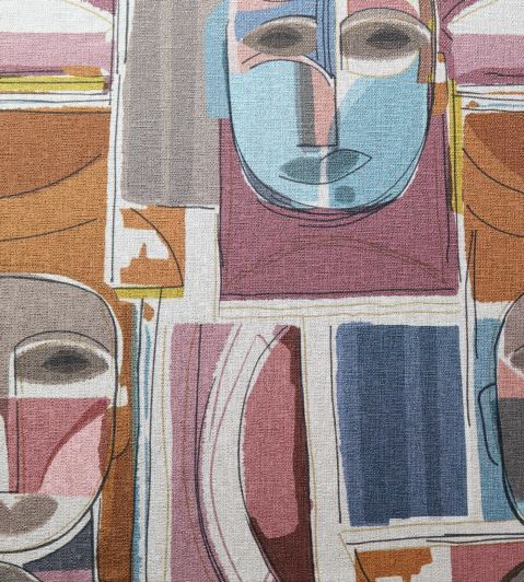 Faces Fabric by Zimmer + Rohde 456