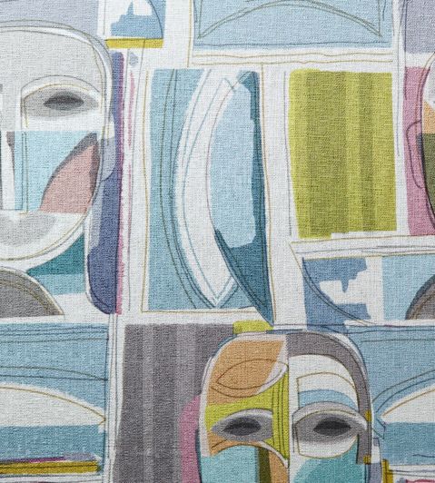 Faces Fabric by Zimmer + Rohde 564