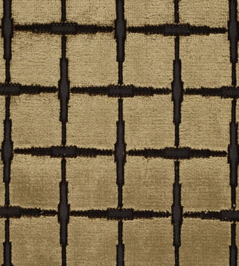 Tespi Square Fabric by Zoffany Old Gold