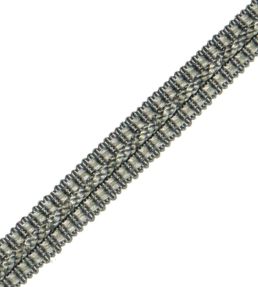 1/2" Le Jardin Silk Gimp Trimming by Samuel & Sons Pewter