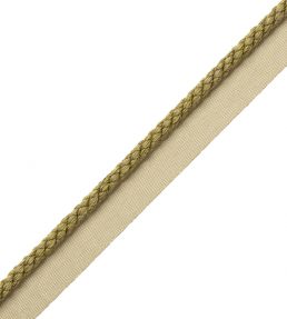 6mm Cambridge Cord With Tape Trimming by Samuel & Sons Khaki
