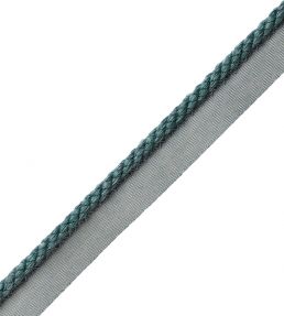 6mm Cambridge Cord With Tape Trimming by Samuel & Sons Peacock