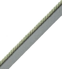 6mm Cambridge Cord With Tape Trimming by Samuel & Sons Seafoam