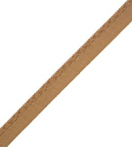 1/4" Jardin Silk Cord With Tape Trimming by Samuel & Sons Antique Gold