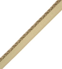 1/4" Jardin Silk Cord With Tape Trimming by Samuel & Sons Loden