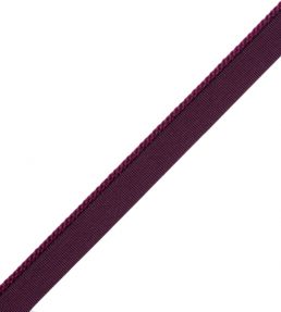 2.5mm Cambridge Cord With Tape Trimming by Samuel & Sons Boysenberry