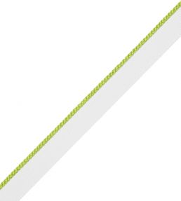 2.5mm Cambridge Cord With Tape Trimming by Samuel & Sons Chartreuse