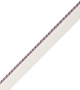 2.5mm Cambridge Cord With Tape Trimming by Samuel & Sons Lavender