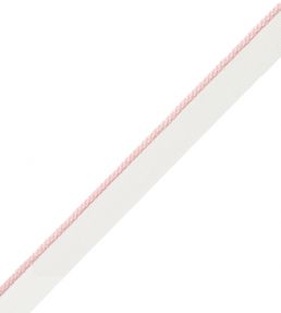 2.5mm Cambridge Cord With Tape Trimming by Samuel & Sons Petal
