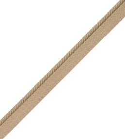 1/8" Saisons Cord With Tape Trimming by Samuel & Sons Sand Dune