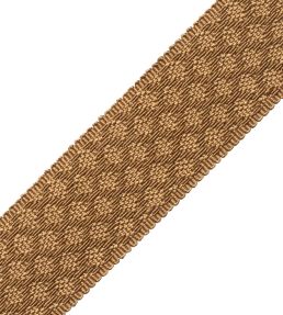 1.75" Le Jardin Silk Border Trimming by Samuel & Sons Antique Gold