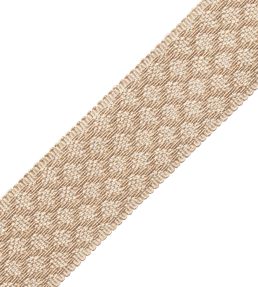 1.75" Le Jardin Silk Border Trimming by Samuel & Sons Bone