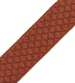 1.75" Le Jardin Silk Border Trimming by Samuel & Sons Copper