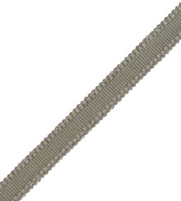 13mm Cambridge Strie Braid Trimming by Samuel & Sons Ash Grey