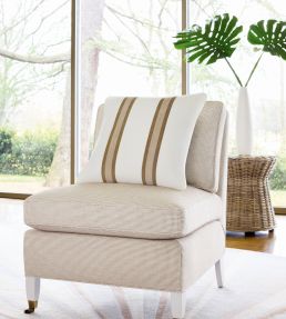 Abito Stripe Fabric by Thibaut Clay