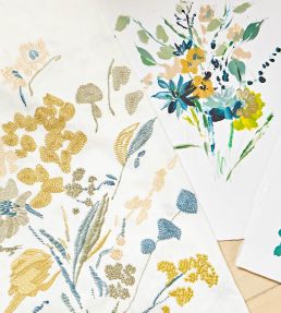 Abloom Fabric by Villa Nova Birch